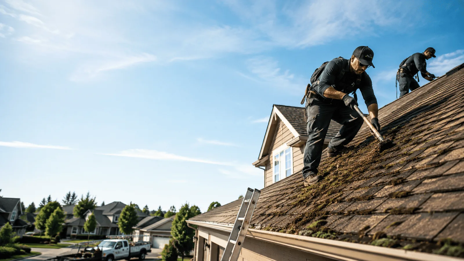 Roof Moss Removal in Carrollton, OH near me